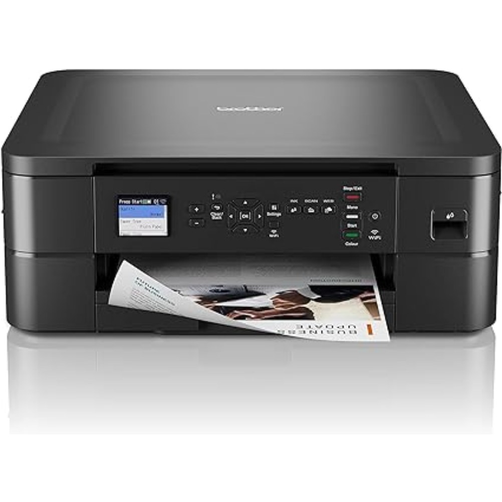 Brother DCP-J1050DW inkjet printer (17 ppm mono · USB)