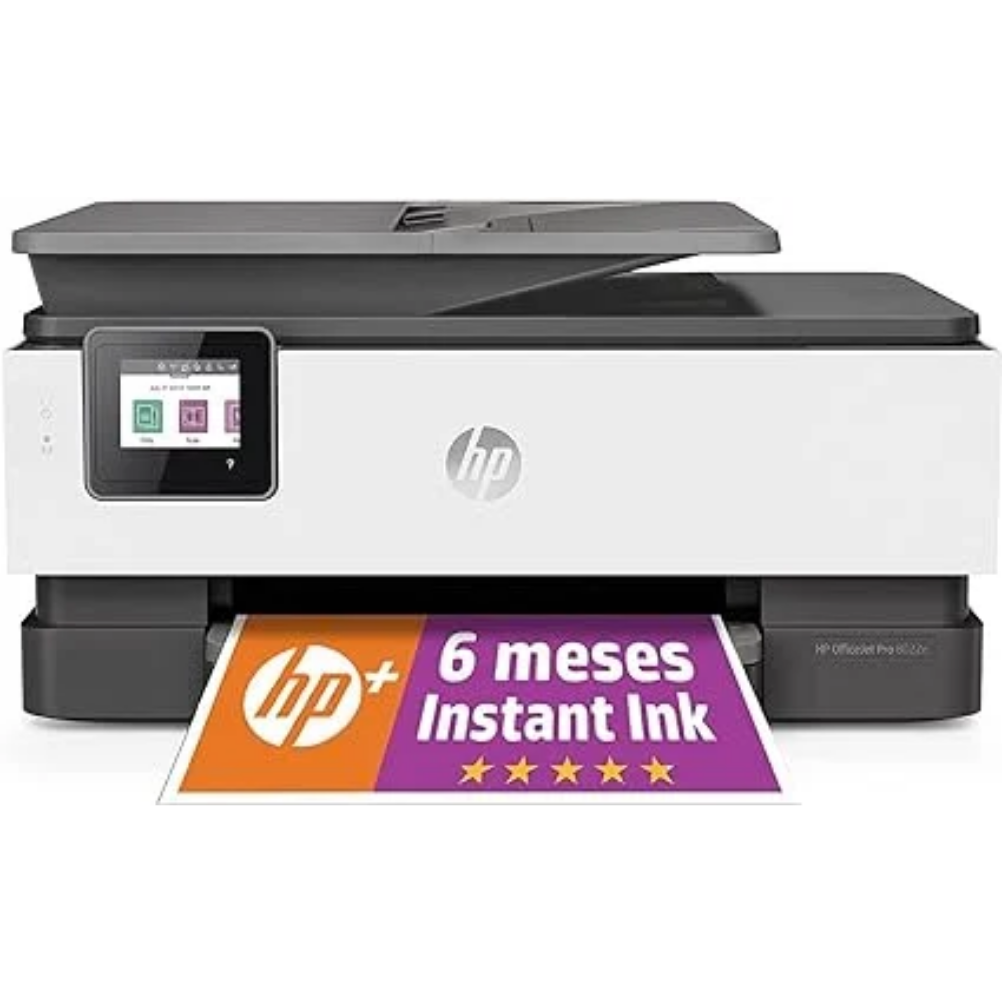 HP OfficeJet Pro 8022e Thermal Multifunction Printer (29 ppm mono · USB + Ethernet + Wi-Fi)