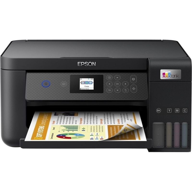 Epson EcoTank ET-2850 Black multifunction inkjet printer — 33 ppm mono · Wi-Fi