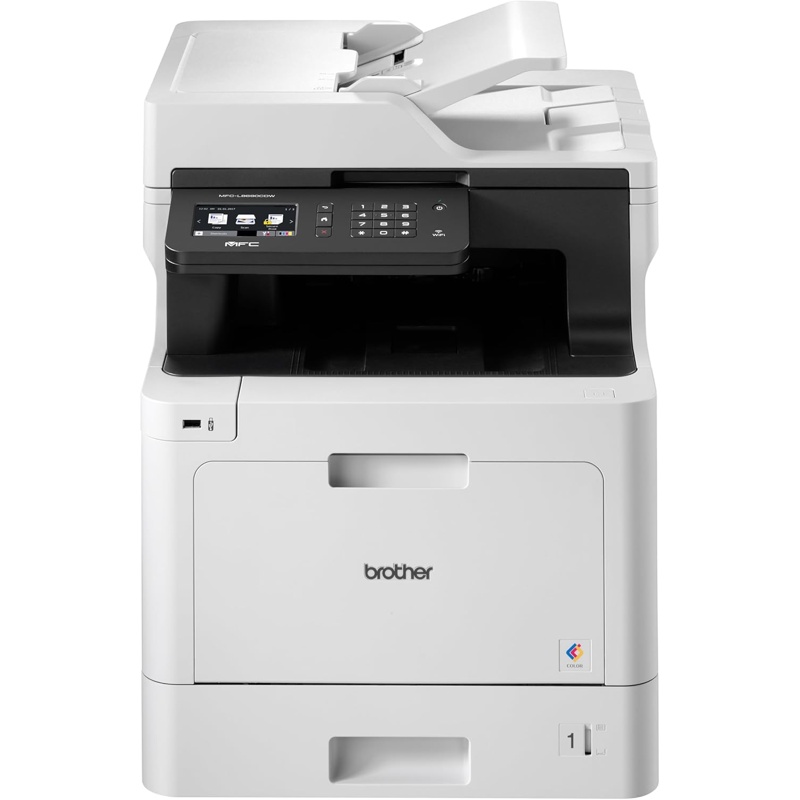 Brother MFC-L8690CDW laser multifunction printer — 10 ppm mono · Wi-Fi
