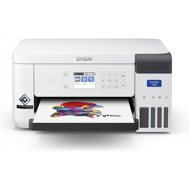 Epson SureColor SC-F100 thermal printer (1 ppm mono · USB)