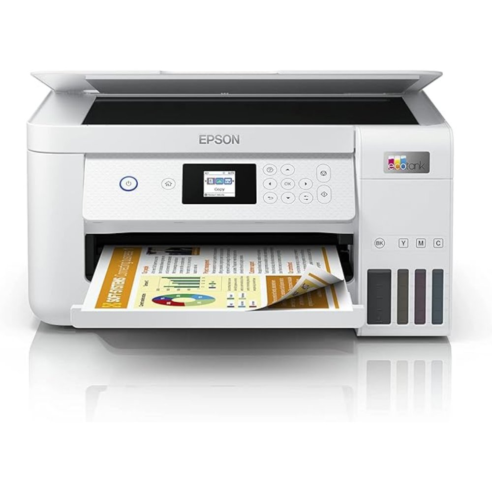 Epson Wireless Inkjet Printer ET-2856 · 10 ppm mono · Wi-Fi USB
