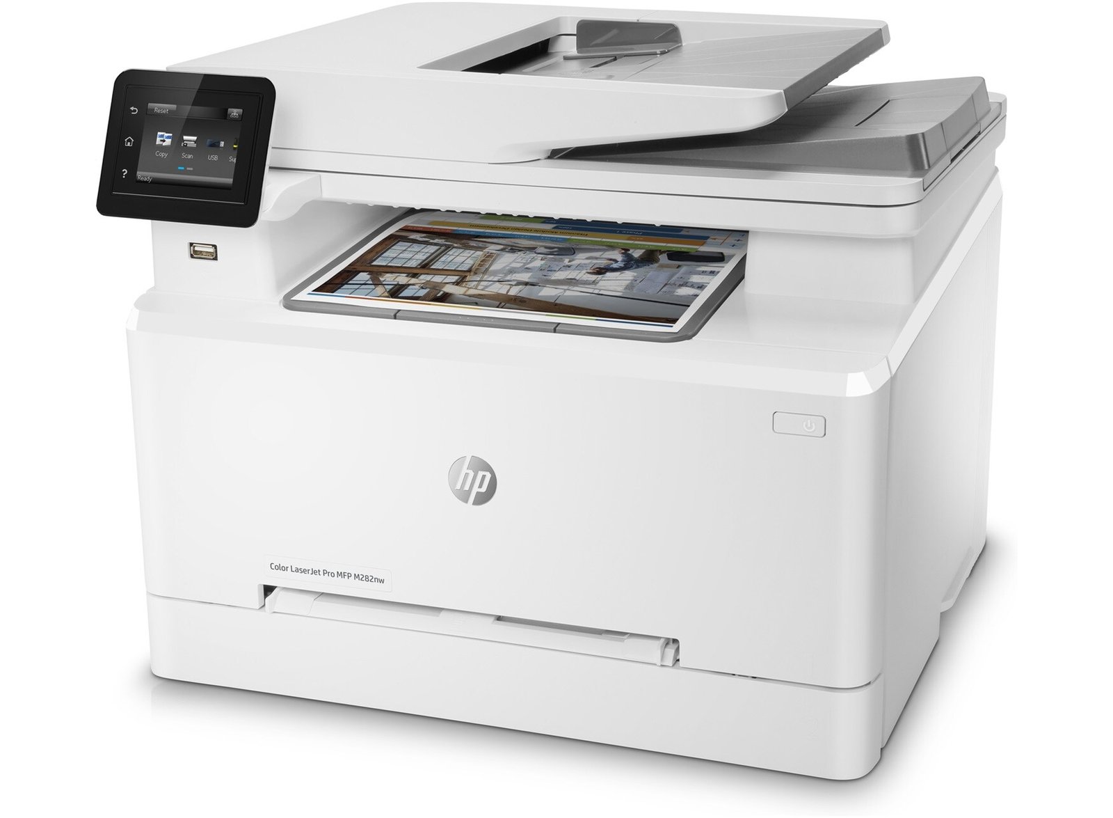 HP Laser Printer M282nw (21 ppm mono · Wi-Fi)