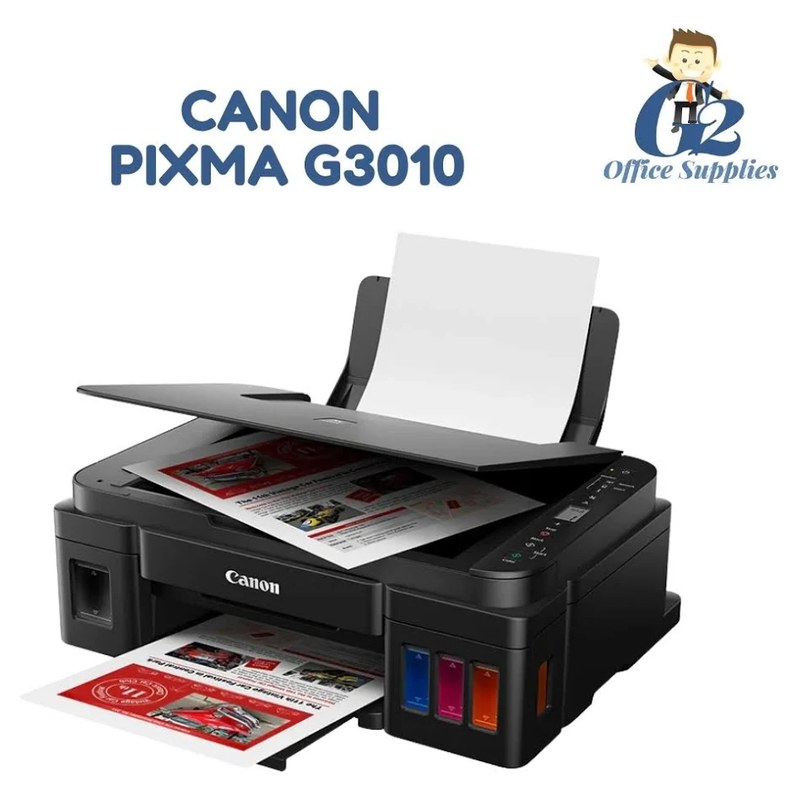Canon PIXMA MegaTank G3010 A4 Wi-Fi All-in-One Ink Tank Printer
