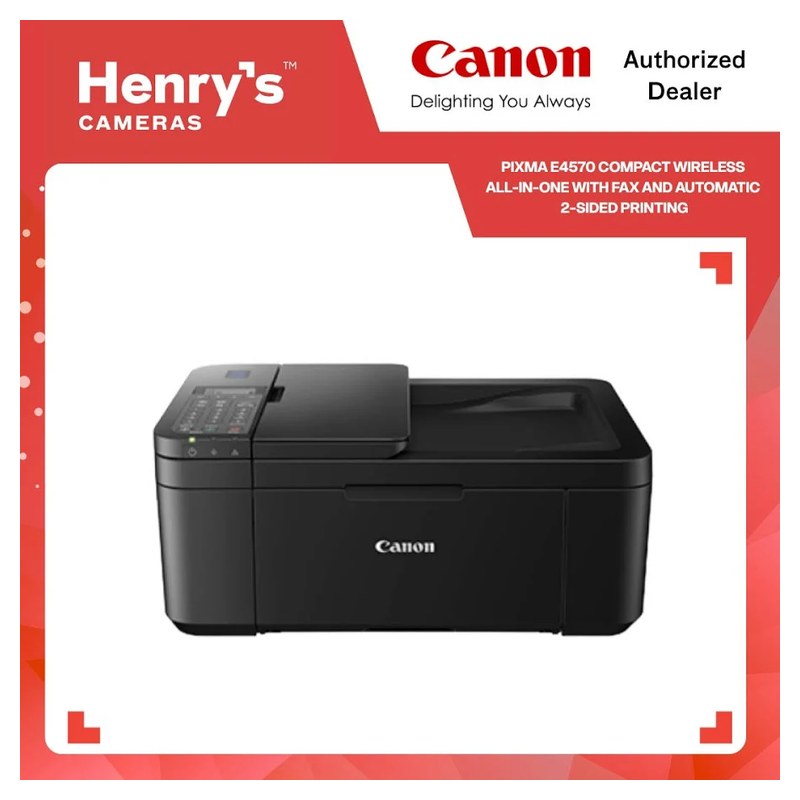 Canon PIXMA E4570 A4 Wi-Fi All-in-One Colour Inkjet Printer