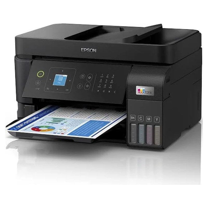 Epson L5590 EcoTank Multifunction Inkjet Printer, Wireless
