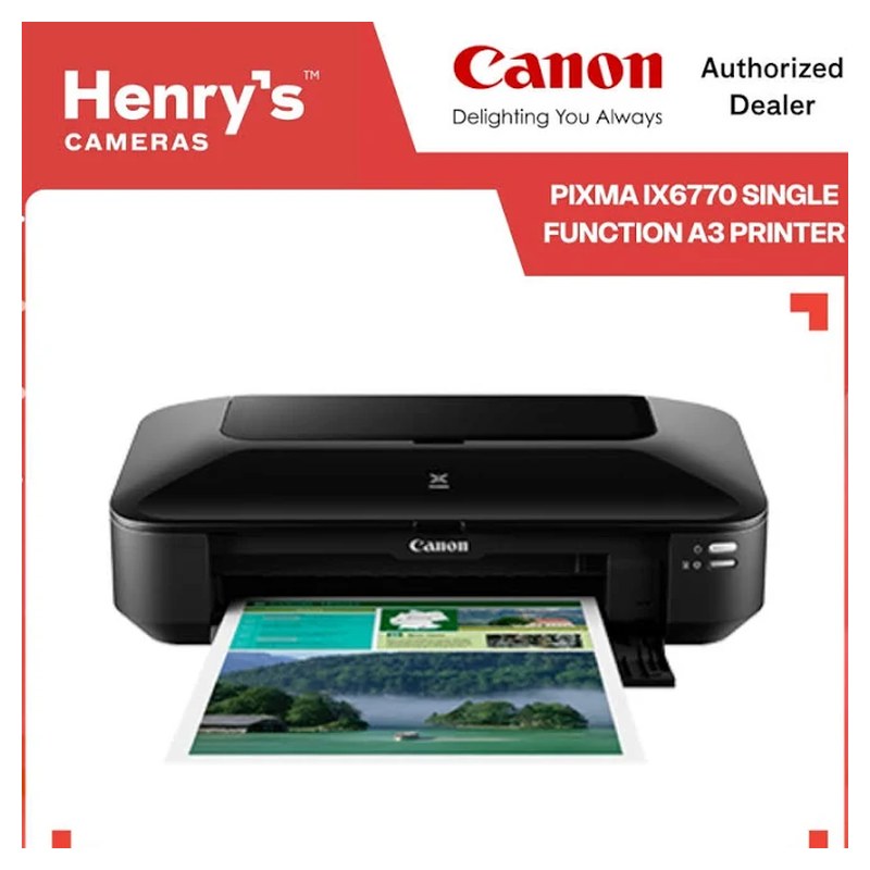 Canon Pixma iX6770 A3 Single Function Printer