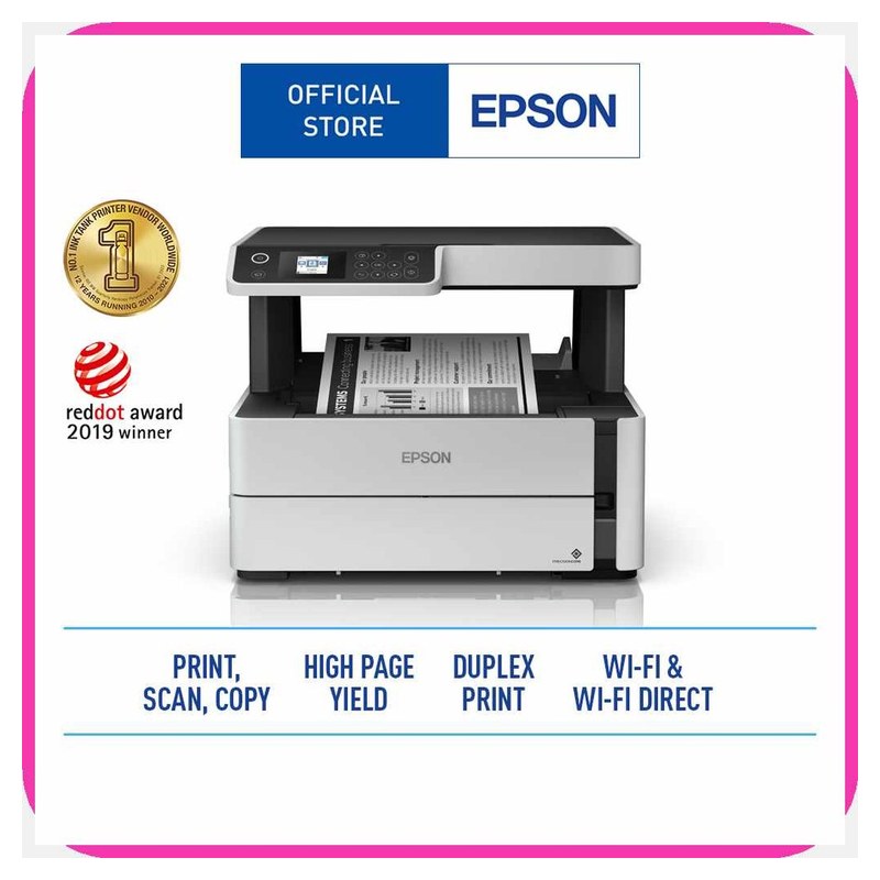 Epson EcoTank ET-M2170 Monochrome All-in-One Wireless Printer