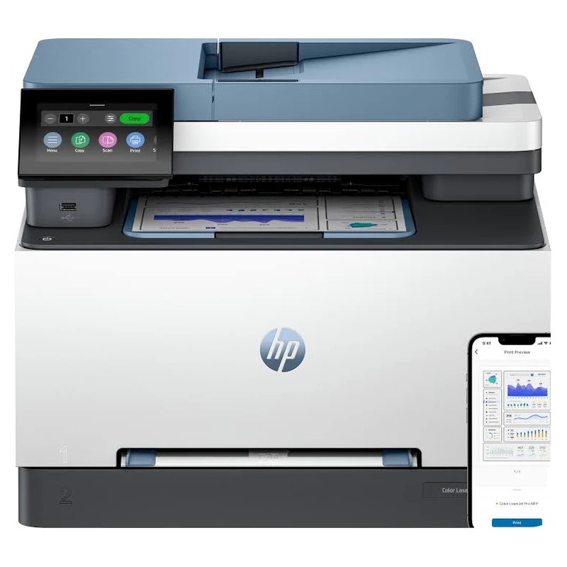 HP Color LaserJet Pro 3303sdw Multifunction Laser Printer, 25 ppm