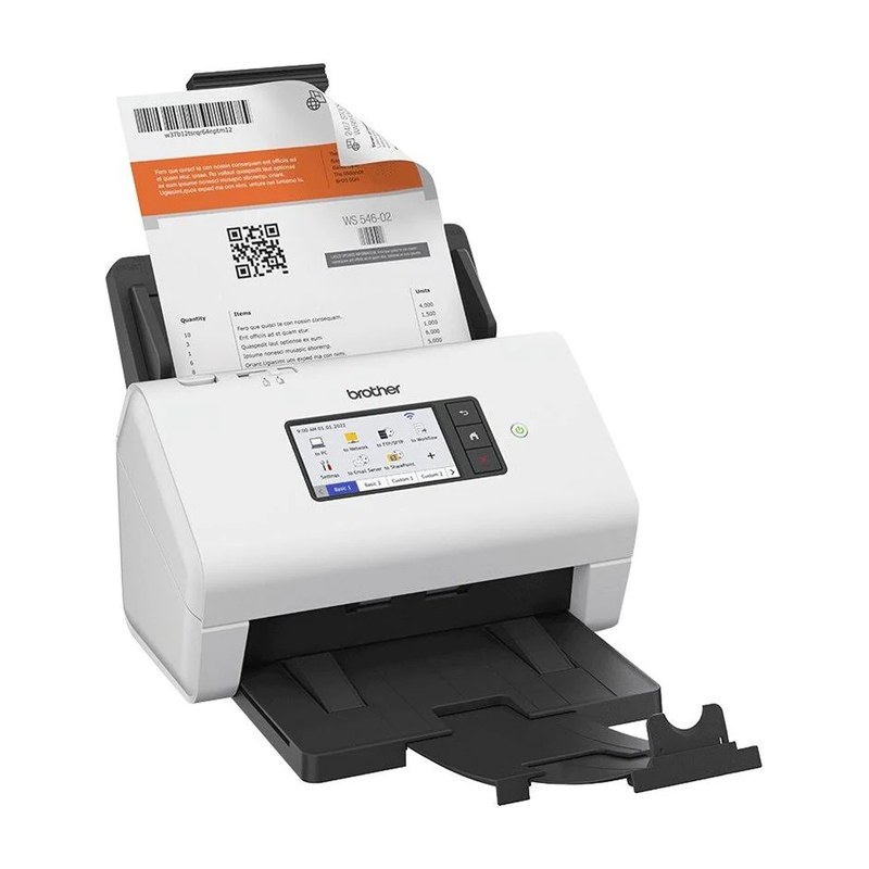 Brother ADS-4900W Professional Desktop Scanner, 1200 dpi, Duplex