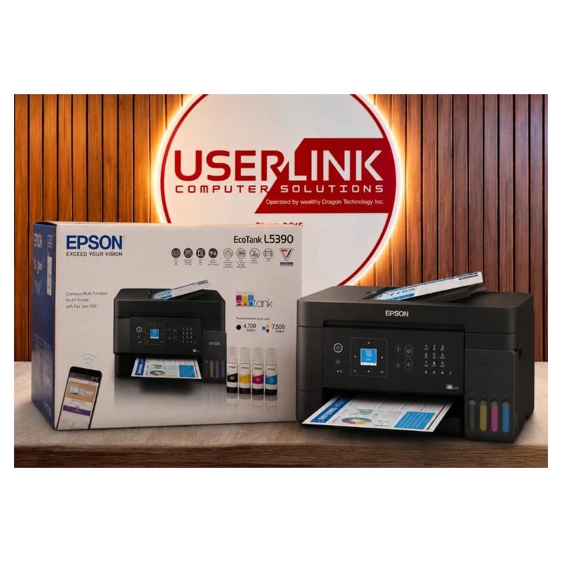 Epson EcoTank L5390 Colour Multifunction Inkjet Printer